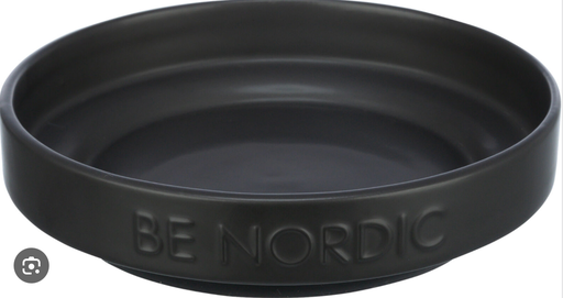 [54726] Gamelle en céramique inox noire BE NORDIC spéciale chat - Trixie