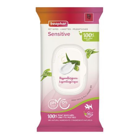 [54786] Lingettes Sensitive x30 - Beaphar