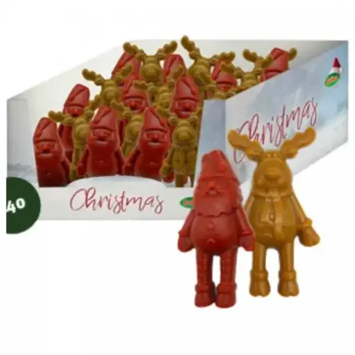 [54875] Père Noël / Renne au poulet - Bubimex