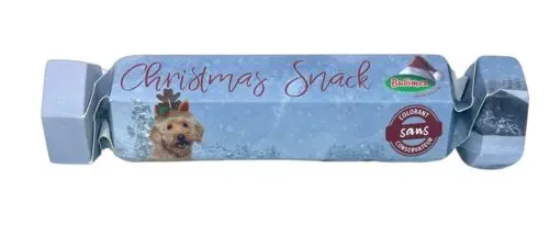 [54878] Xmas Cracker Noël chien au poulet - Bubimex