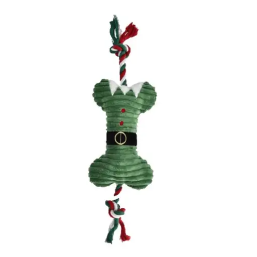 [54887] Peluche os avec corde - Bubimex