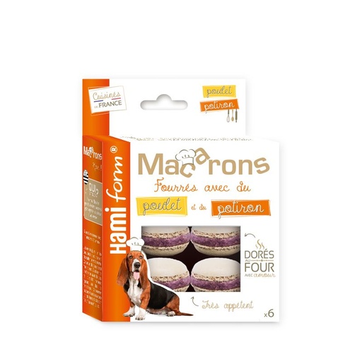[54897] Biscuits macarons au poulet et potirons - Hamiform