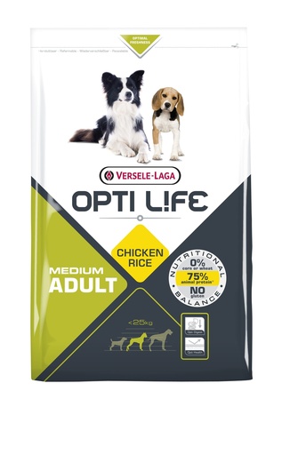 [5494_12120] Opti Life Adult Medium (12.5 kg) - Versele Laga