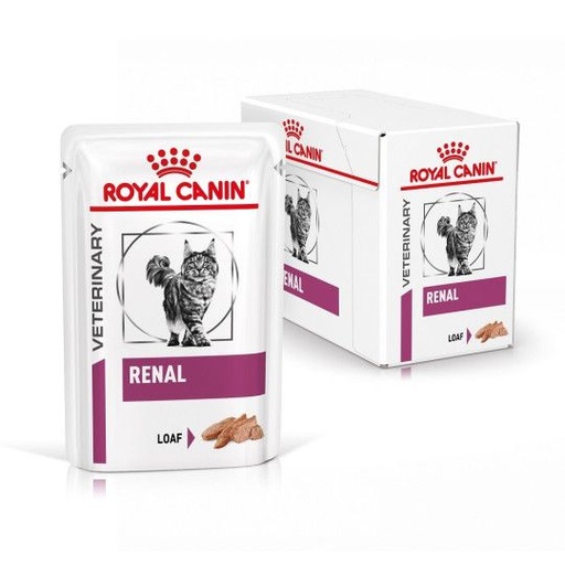 [54962] Cat Renal - Poulet en mousse (12 sachets 85 g) - Royal Canin Veterinary