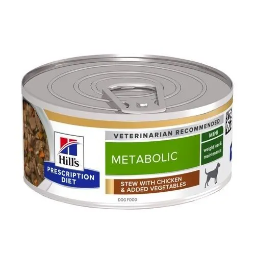 [54970] Boite Canine Mini Metabolic à l'unité (156 g) - Hill's Prescription Diet
