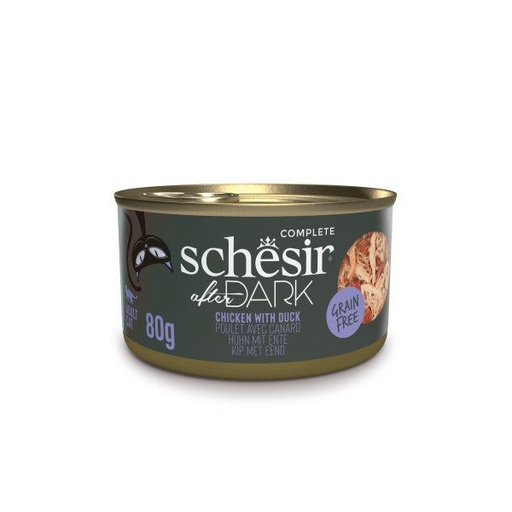 [55036] Boite After Dark de Poulet/Canard en pâtée (80 g) - Schesir