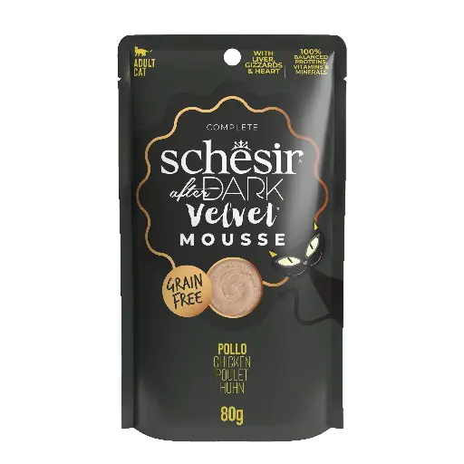 [55037] Sachet After Dark de Poulet en mousse Chat (80 g) - Schesir