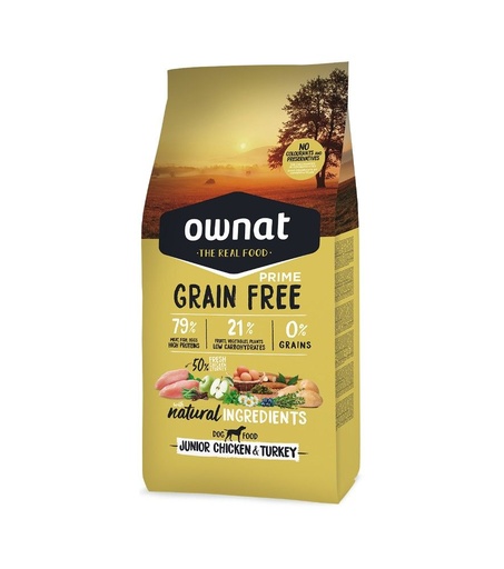 [55067-001] GF Prime Junior Chicken & Turkey pour chien (12 kg) - OWNAT