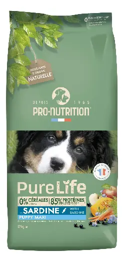 [55076] PURE LIFE Puppy Maxi (12 kg) - Pro-Nutrition Flatazor