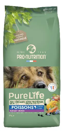 [55079] PURE LIFE Chien Adult Maxi (12 kg) - Pro-Nutrition Flatazor