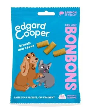 [55087] Friandises Bonbons Saumon Large (50 g) - Edgard & Cooper