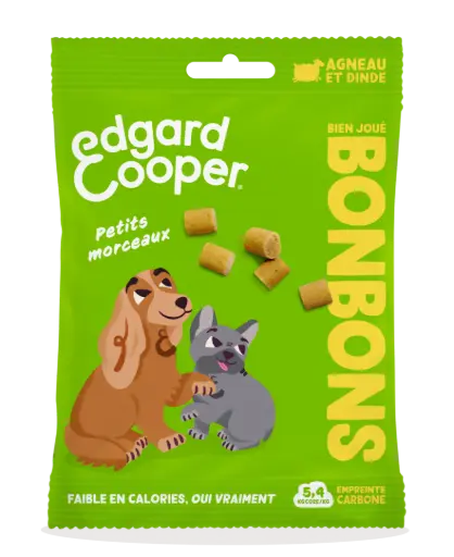 [55088] Friandises Bonbons Agneau Petits morceaux (50 g) - Edgard & Cooper