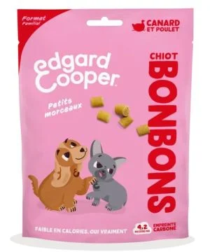 [55089] Friandises Puppy Bonbons Canard Small (50 g) - Edgard & Cooper