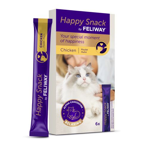 [55105] Happy Snack by Feliway (6 x 15 g) - Ceva