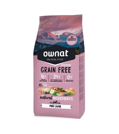 [55107-001] GF Prime Adult Mini Lamb pour chien (3 kg) - OWNAT