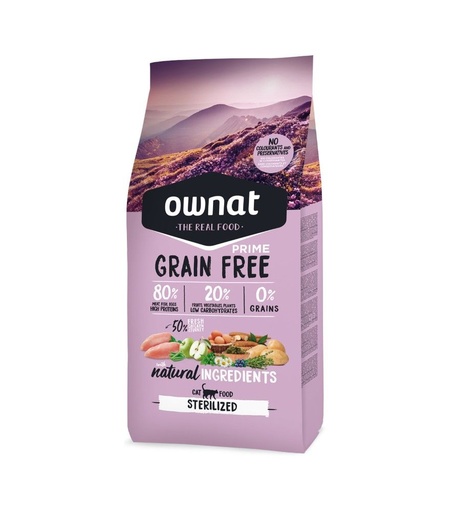 [55119-001] GF Prime Cat Sterilized Chicken & Turkey (8 kg) - OWNAT