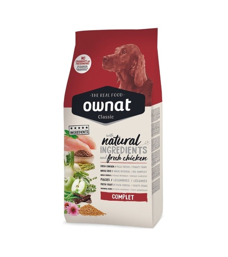 [55125-001] Classic Complet pour chien (20 kg) - OWNAT