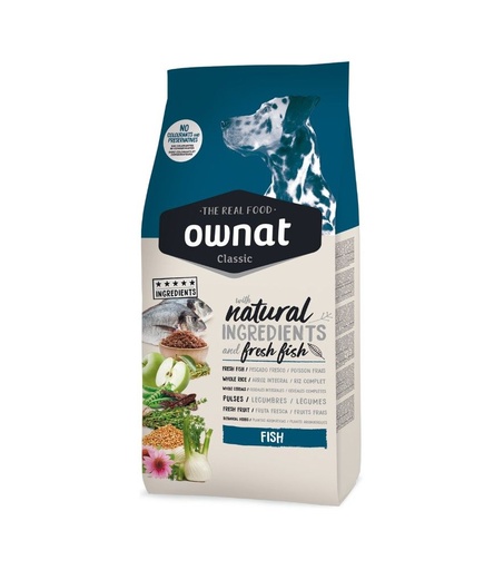 [55127-003] Classic Fish pour chien (4 kg) - OWNAT