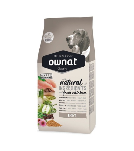 [55128-003] Classic Light pour chien (4 kg) - OWNAT