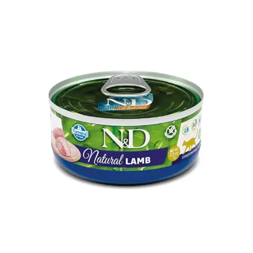 [55143] Chat boite natural agneau (70 g) - Farmina