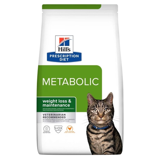 [55279-003] Feline Metabolic au poulet (3 kg) - Hill's Prescription Diet