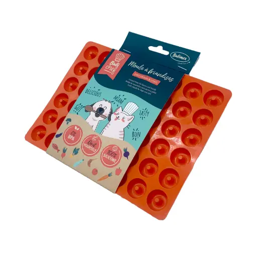 [55365] Moule à friandises BubiChef (Donut) - Bubimex
