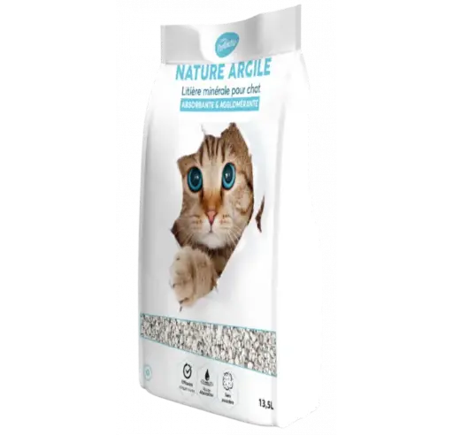 [55394] Litière nature Argile (13.5 litres)