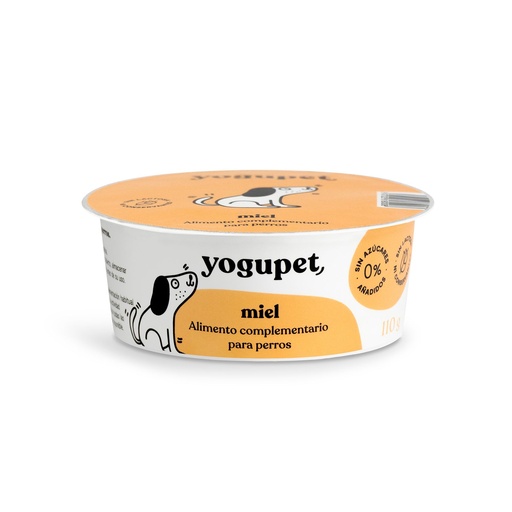 [55400] Yaourt au Miel pour chien (110 g) - Yogupet