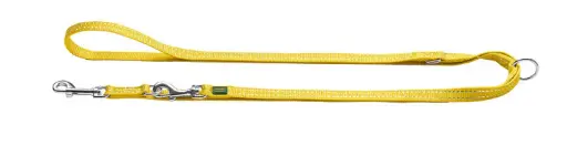 [55412-007] Laisse 3 points "Tripoli" - Jaune (200 x 1 cm) - Hunter