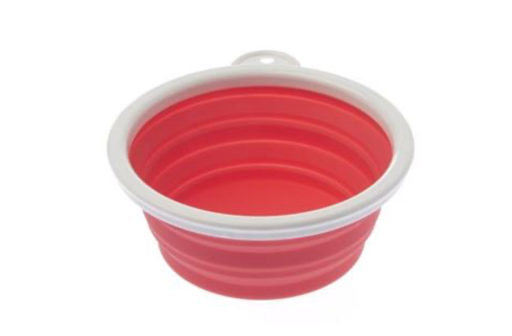 [55442-001] Gamelle Pliable Travel - Rouge (L) - Ferribiella