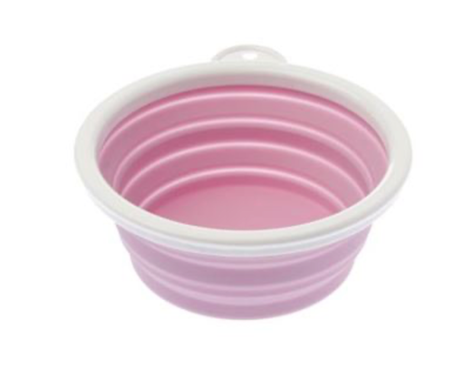 [55443-002] Gamelle Pliable Travel - Rose (M) - Ferribiella