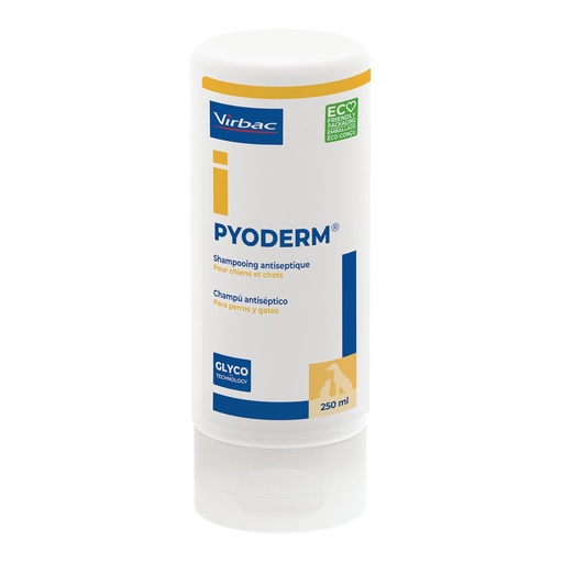 [55451] Shampoing antiseptique "Pyoderm" (250 ml) - Virbac
