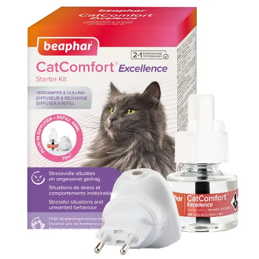 [55486] CAT COMFORT EXCELLENCE Diffuseur et recharge (48 ml) aux phéromones - Beaphar