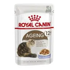 [555_497] Feline Nutrition Ageing +12 "en sauce" (12 sachets 85 g) - Royal Canin