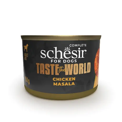 [55576] Boite de pâtée pour chien Poulet Masala (150 g) - Schesir