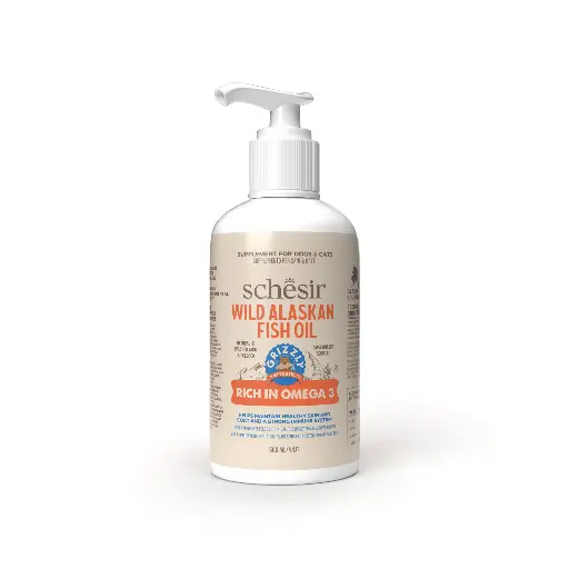 [55586-002] Huile de Saumon Sauvage Omega 3 Plus (500 ml) - Schesir
