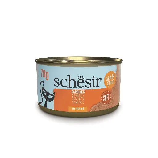 [55590] Boite "Grain Free" Pâté de Sardines (70 g) - Schesir