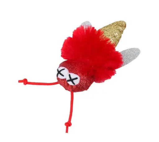 [55616] Jouet Chat Disco Luciole avec corps crissant - Wouapy