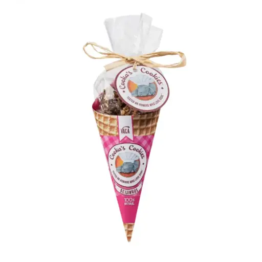 [55649] Cornet de friandises Boeuf (50 g) - Cooka's Cookies