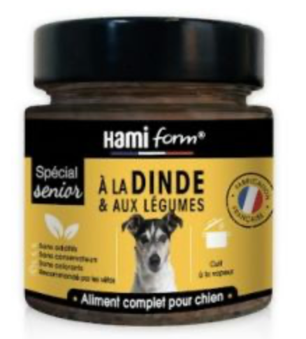 [55739] Cuisiné Spécial Senior à la Dinde et aux légumes (250 g) - Hamiform