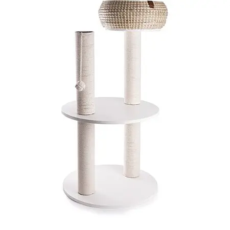 [55755] Arbre à chat " Blanca Double" 98 cm - Martin Sellier