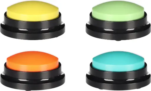 [55781] Bouton de Communication enregistrable (à l'unité) - Flamingo