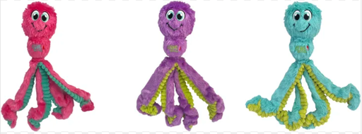 [55818-002] Jouet Chien Wubba Octopus (coloris et formes aléatoires) (M) - Kong