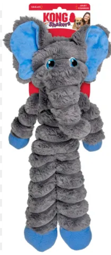 [55820] Jouet Chien Shakers Crumples Elephant (XL) - Kong