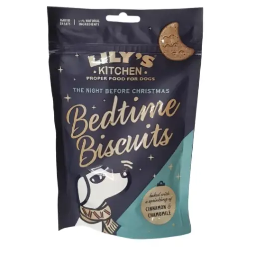 [55847] Bedtime Biscuits Jerky with Orange, Cinnamon & Chamomile (80 g) - Lily's Kitchen