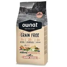 [56010-001] Croquettes Just Chien GF Saumon et fruits de mer (14 kg) - OWNAT