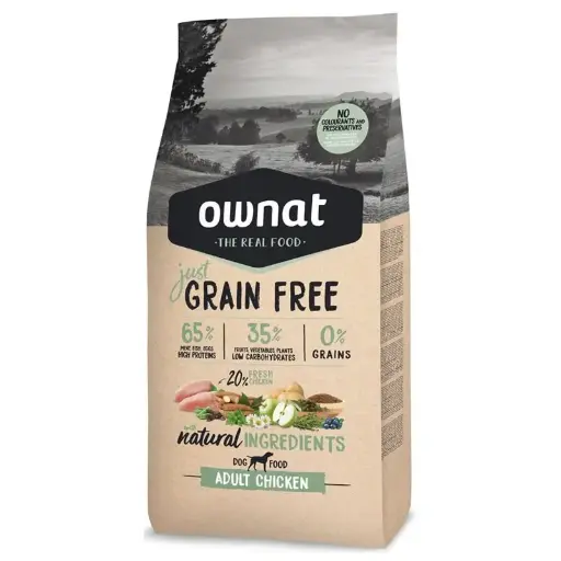 [56011-002] Croquettes Just Chien GF Adult Chicken (3 kg) - OWNAT