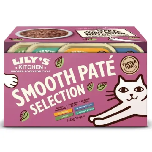 [56025] Multipack "sélection de terrines" (8 barquettes de 85 g) - Lily's Kitchen