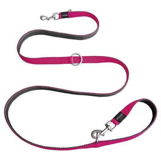 [56066-003] Laisse pour chien Momemtum training Rose (L) - Kyflie