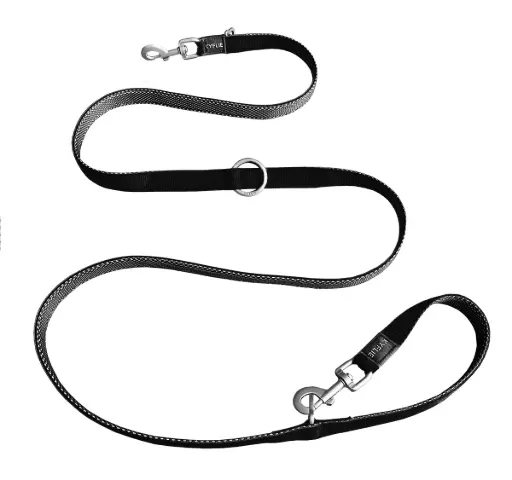 [56066-006] Laisse pour chien Momemtum training Noir (M) - Kyflie
